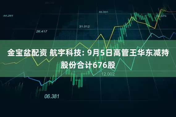 金宝盆配资 航宇科技: 9月5日高管王华东减持股份合计676股