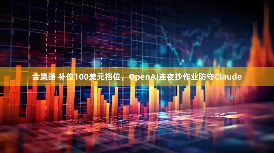 金策略 补位100美元档位,OpenAI连夜抄作业防守Claude
